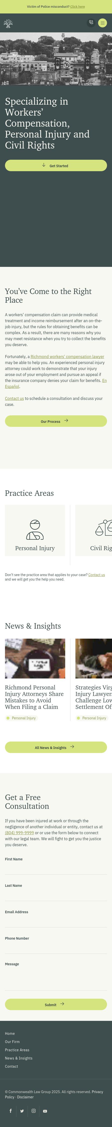 Commonwealth Law Group - Richmond VA Lawyers