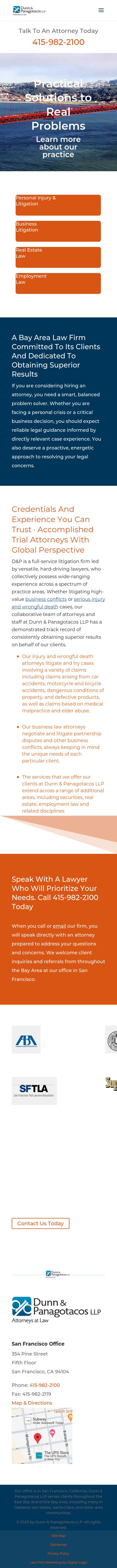 Dunn & Panagotacos LLP - San Francisco CA Lawyers